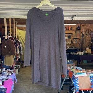 Sweater dress oversized
